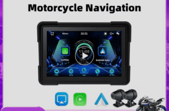 EVKEY MTC13 Navigation Motorcycle Waterproof Carplay Display Screen Portable Motorcycle Wireless Android Auto Monitor