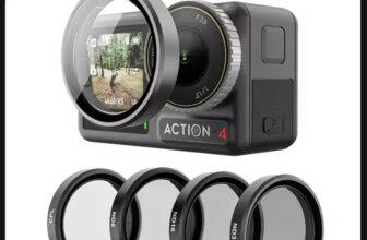 TELESIN CPL ND8/ND16/ND32 Filter Set for DJI Osmo Action 3, 4, 5