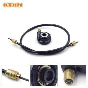 Motorcycle Speedometer Cable Assembly & Drive Gear for Yamaha TRICKER XG250