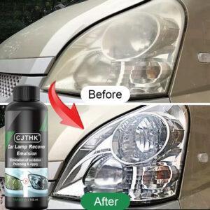 Car Headlight Restoration Polishing Kit – Scratch & Yellowing Remover, Multi-Size Options