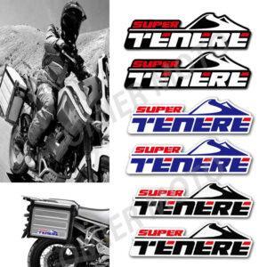 Reflective Side Case Stickers for Yamaha Super Tenere – Waterproof Decals