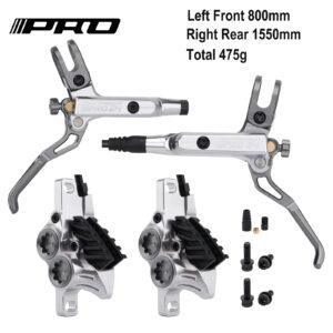 IIIPRO E4 Ultralight 4-Piston Bicycle Hydraulic Disc Brake – 800/1550mm for MTB & Electric Bikes