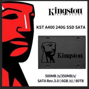 Kingston A400 SSD – 2.5-Inch SATA III Internal Solid State Drive (960GB, 480GB, 240GB, 120GB)
