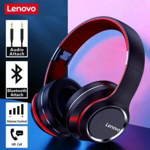 Lenovo HD200 Bluetooth Earphones – Over-the-Ear HiFi with Active Noise-Cancellation, Waterproof & Dual Connectivity