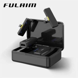 FULAIM X2 Wireless Lavalier Microphone – Mini USB-C Lapel Mic for iPhone, Android, Samsung Galaxy & PC (YouTube/TikTok/Vlog) with Dongles