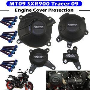 GBRacing Engine Cover Protection Case – Premium Engine Sleeve for Yamaha MT09, FZ09, Tracer 900/900GT & XSR900