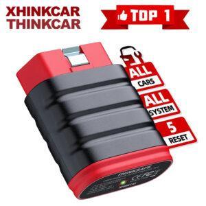 Thinkcar Thinksafe OBD2 Bluetooth Scanner – Full System Diagnostic Tool with 5 Free Resets & 120+ Car Brands