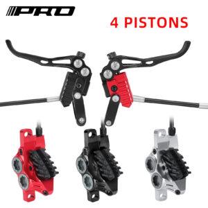 IIIPRO PEERAGE4 MTB Four Piston Hydraulic Disc Brake – Internal Cable Oil Brake for MTB