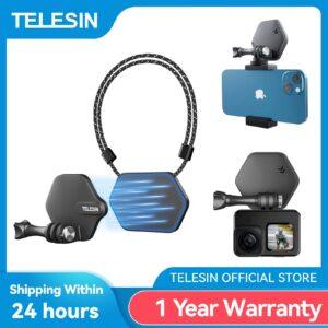 TELESIN Magnetic Chest Mount for Action Camera – Capture Epic POV Footage with Hands-Free Freedom