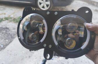 Upgrading the Yamaha XTZ750’s Halogen Headlights to LED: A Custom CNC-Made Bracket